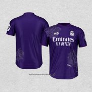 Camiseta Real Madrid Y-3 Cuarto 2024 Purpura