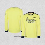 Camiseta Arsenal Segunda Manga Larga 2021-2022