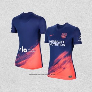 Camiseta Atletico Madrid Segunda Mujer 2021-2022