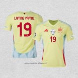 Camiseta Espana Jugador Lamine Yamal Segunda 2024