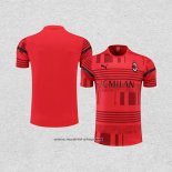 Camiseta de Entrenamiento AC Milan 2022-2023 Rojo