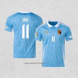 Camiseta Belgica Jugador Doku Segunda 2024