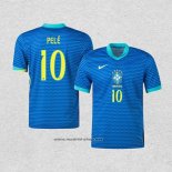 Camiseta Brasil Jugador Pele Segunda 2024