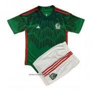 Camiseta Mexico Primera Nino 2022