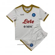 Camiseta Napoli Segunda Nino 2021-2022