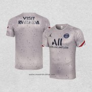 Camiseta de Entrenamiento Paris Saint-Germain 2021-2022 Gris