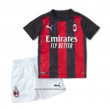 Camiseta AC Milan Primera Nino 2020-2021