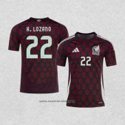 Camiseta Mexico Jugador H.Lozano Primera 2024