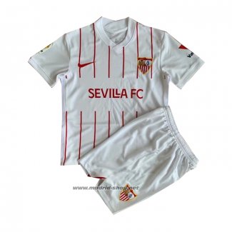 Camiseta Sevilla Primera Nino 2021-2022