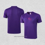 Camiseta de Entrenamiento Paris Saint-Germain Jordan 2021-2022 Purpura