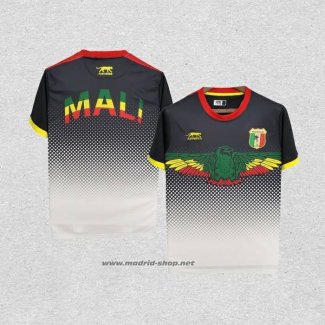 Tailandia Camiseta Mali 2022 Negro y Blanco