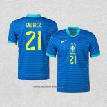 Camiseta Brasil Jugador Endrick Segunda 2024
