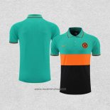 Camiseta Polo del Chelsea 2022-2023 Verde y Naranja