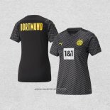 Camiseta Borussia Dortmund Segunda Mujer 2021-2022