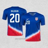Camiseta Estados Unidos Jugador Balogun Segunda 2024