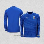 Camiseta Italia Primera Manga Larga 2023-2024