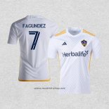 Camiseta Los Angeles Galaxy Jugador Fagundez Primera 2024-2025