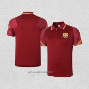 Camiseta Polo del Barcelona 2020-2021 Rojo