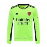 Camiseta Arsenal Portero Manga Larga 2020-2021 Verde