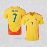 Camiseta Colombia Jugador L.Diaz Primera 2024