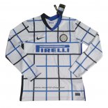 Camiseta Inter Milan Segunda Manga Larga 2020-2021