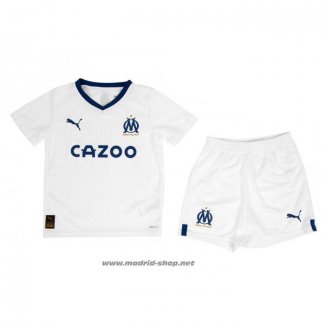Camiseta Olympique Marsella Primera Nino 2022-2023
