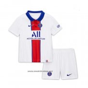 Camiseta Paris Saint-Germain Segunda Nino 2020-2021