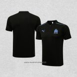 Camiseta Polo del Olympique Marsella 2021-2022 Negro