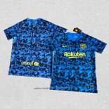 Camiseta de Entrenamiento Barcelona 2021-2022 Azul