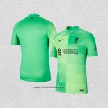 Tailandia Camiseta Liverpool Portero 2021-2022 Verde