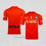 Tailandia Camiseta Napoli Portero 2023-2024 Naranja