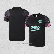 Camiseta de Entrenamiento Barcelona 2020-2021 Negro