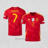 Camiseta Espana Jugador Morata Primera 2024