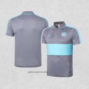 Camiseta Polo del Barcelona 2020-2021 Gris