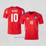 Camiseta Chile Jugador Alexis Primera 2024