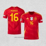 Camiseta Espana Jugador Rodrigo Primera 2024
