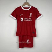 Camiseta Liverpool Primera Nino 2023-2024