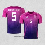 Camiseta Alemania Jugador Beckenbauer Segunda 2024