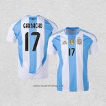 Camiseta Argentina Jugador Garnacho Primera 2024