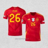 Camiseta Espana Jugador Pedri Primera 2024