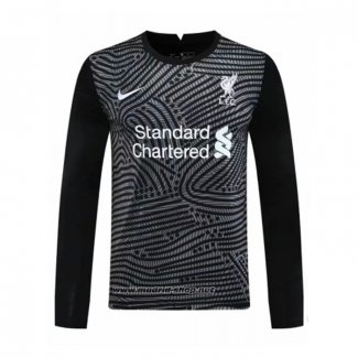 Camiseta Liverpool Portero Manga Larga 2020-2021 Negro