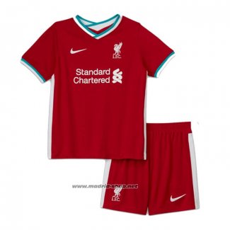 Camiseta Liverpool Primera Nino 2020-2021