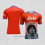 Camiseta Napoli Maradona Special 2021-2022 Rojo