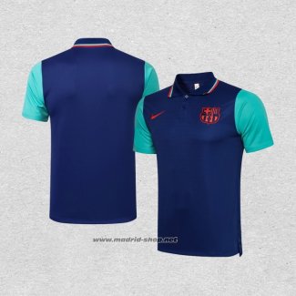 Camiseta Polo del Barcelona 2021 Azul