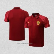 Camiseta Polo del Portugal 2022-2023 Rojo