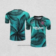 Camiseta de Entrenamiento Barcelona 2020-2021 Verde