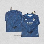 Camiseta Chelsea Segunda Manga Larga 2023-2024