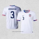 Camiseta Estados Unidos Jugador Zimmerman Primera 2024