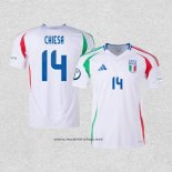 Camiseta Italia Jugador Chiesa Segunda 2024-2025