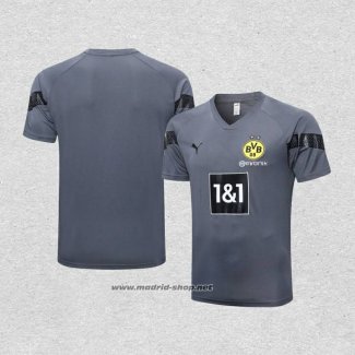 Camiseta de Entrenamiento Borussia Dortmund 2022-2023 Gris